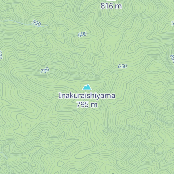 Map of Inakuraishiyama