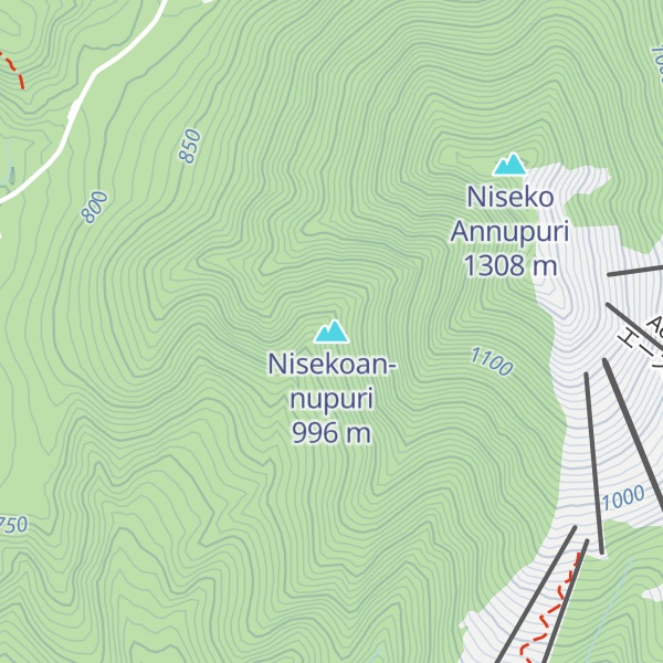 Map of Nisekoan-nupuri