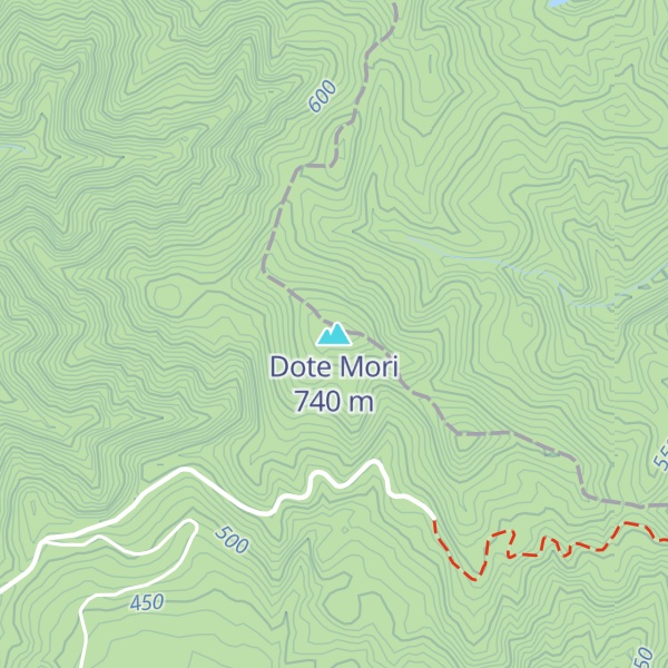 Map of Dote Mori