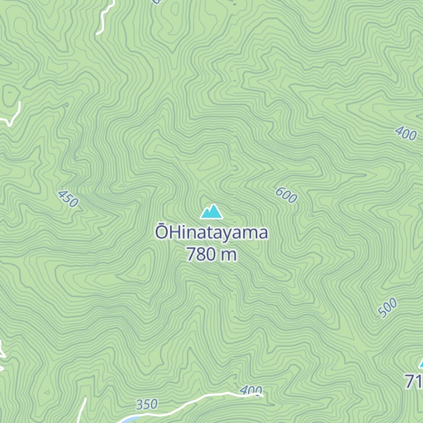Map of ŌHinatayama