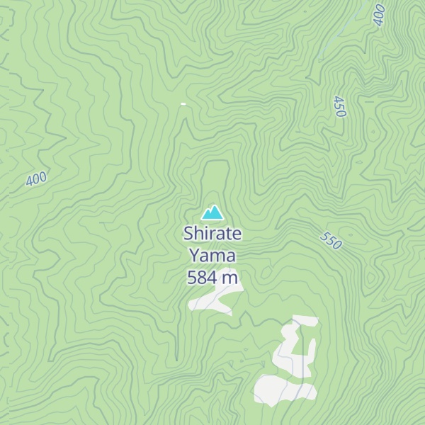 Map of Shirate Yama