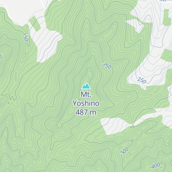 Map of Mt. Yoshino