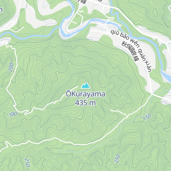 Map of ŌKurayama