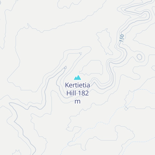 Map of Kertietia Hill