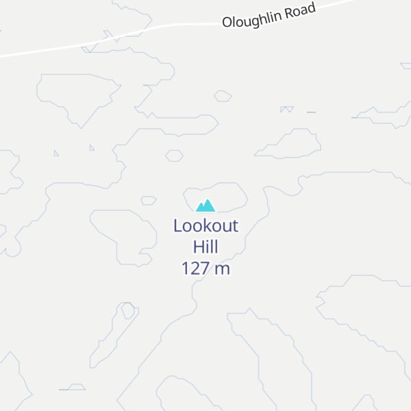 Map of Lookout Hill