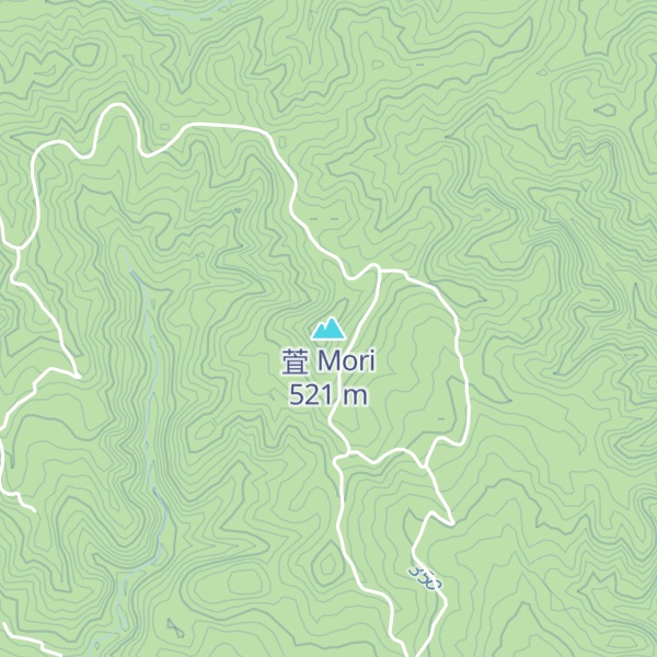Map of 萓 Mori