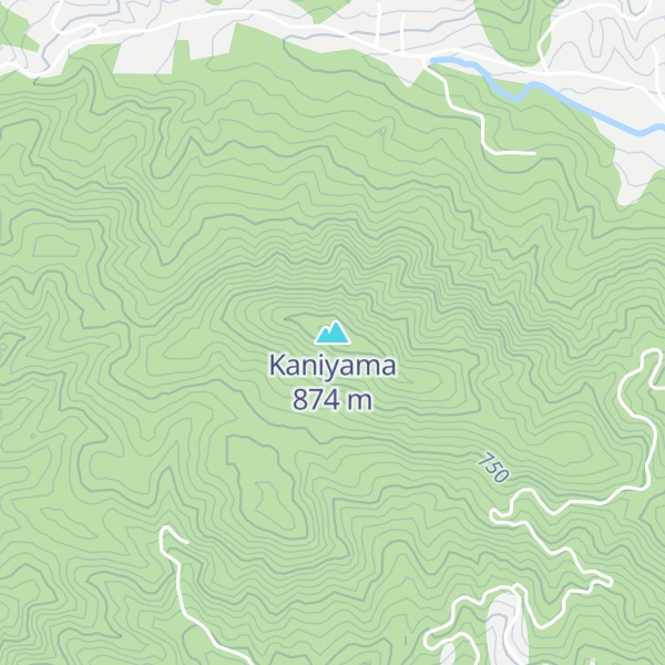 Map of Kaniyama