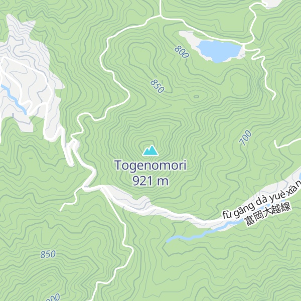 Map of Togenomori
