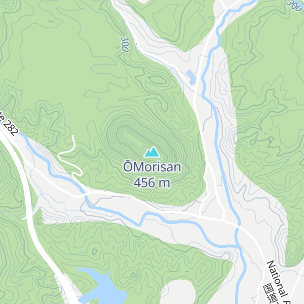 Map of ŌMorisan