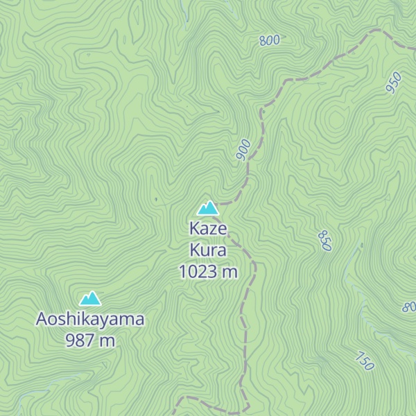 Map of Kaze Kura