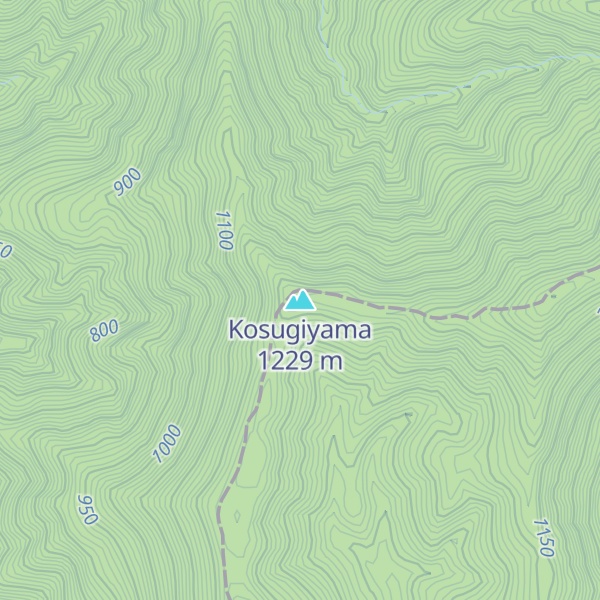 Map of Kosugiyama