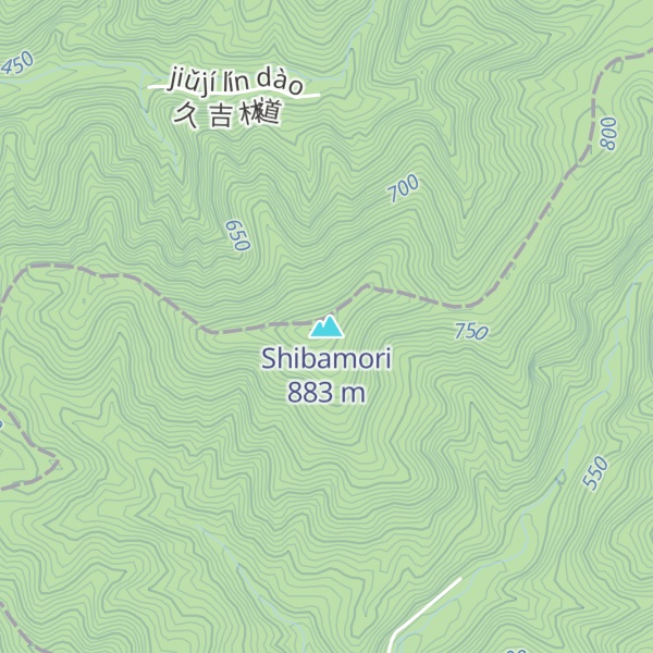 Map of Shibamori