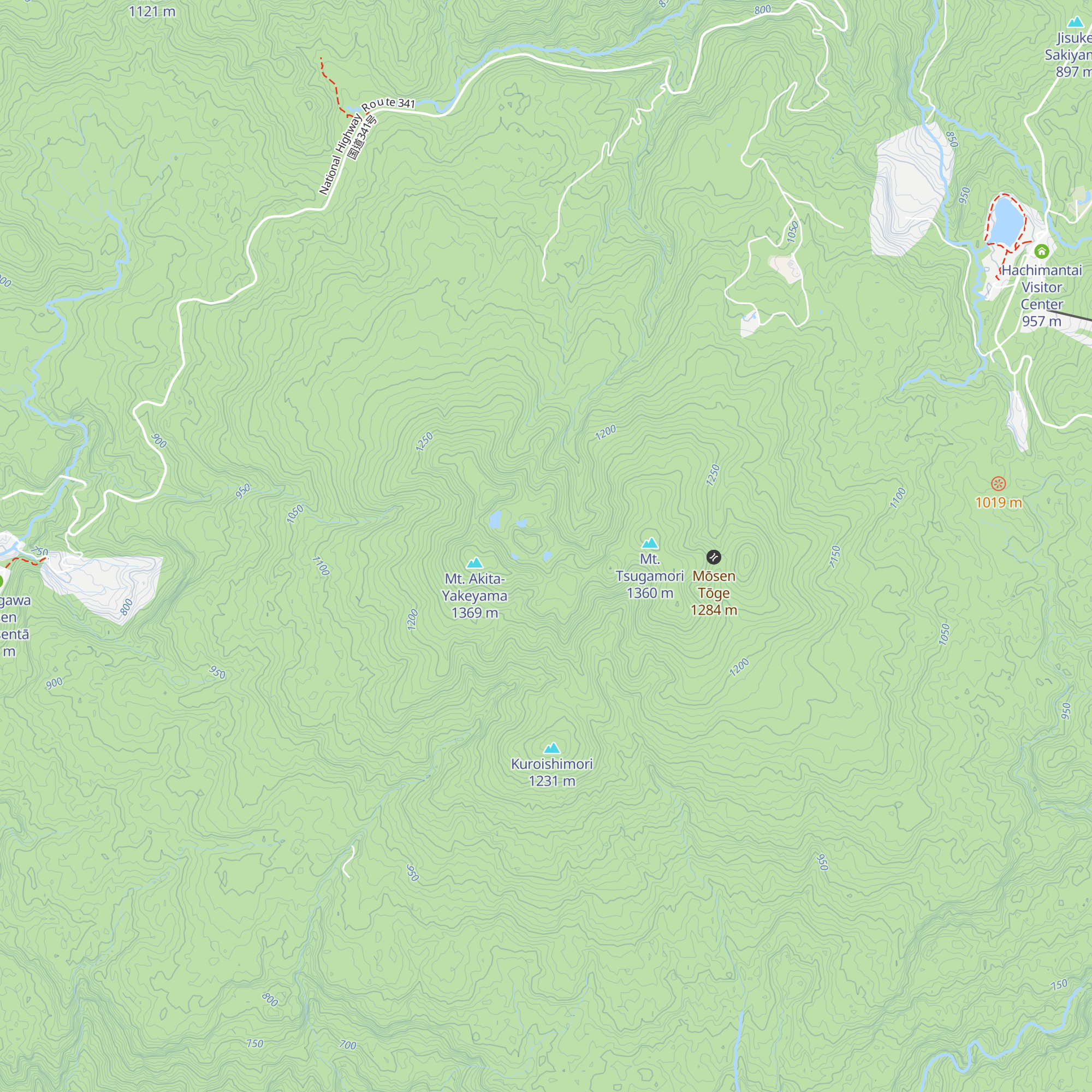 Yakeyamahinangoya map