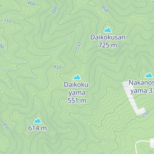 Map of Daikoku-yama