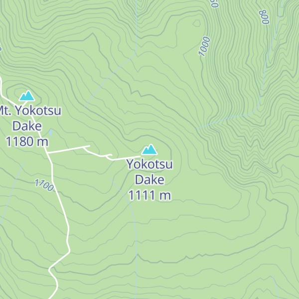 Map of Yokotsu Dake