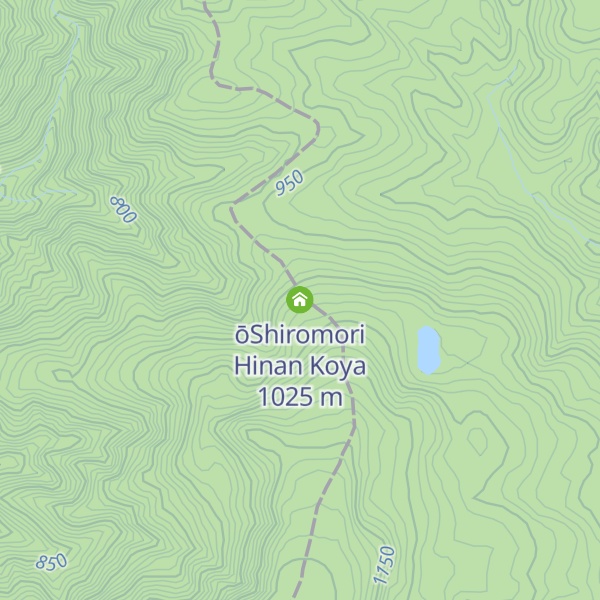 Map of ōShiromori Hinan Koya