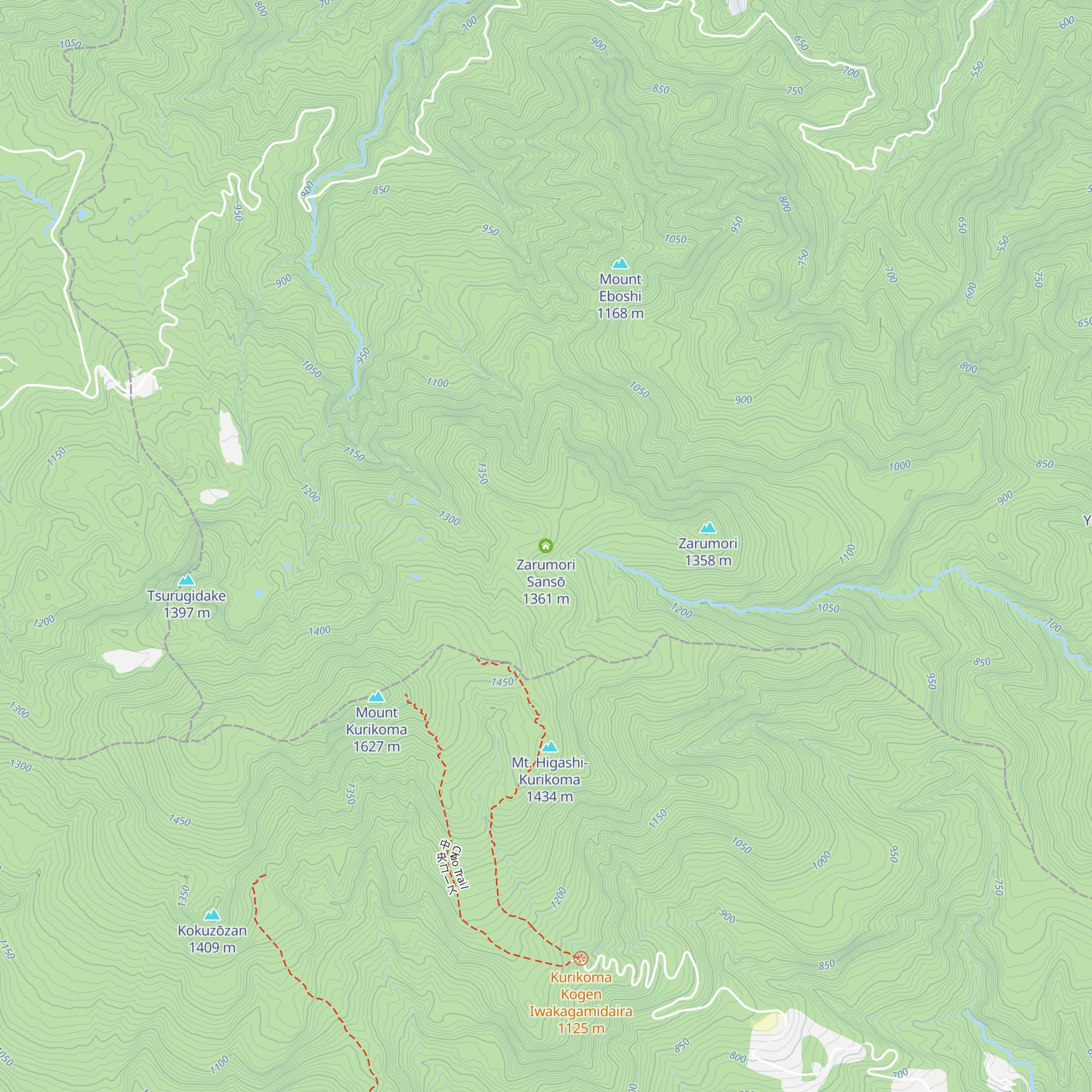 Zarumori Sansō map