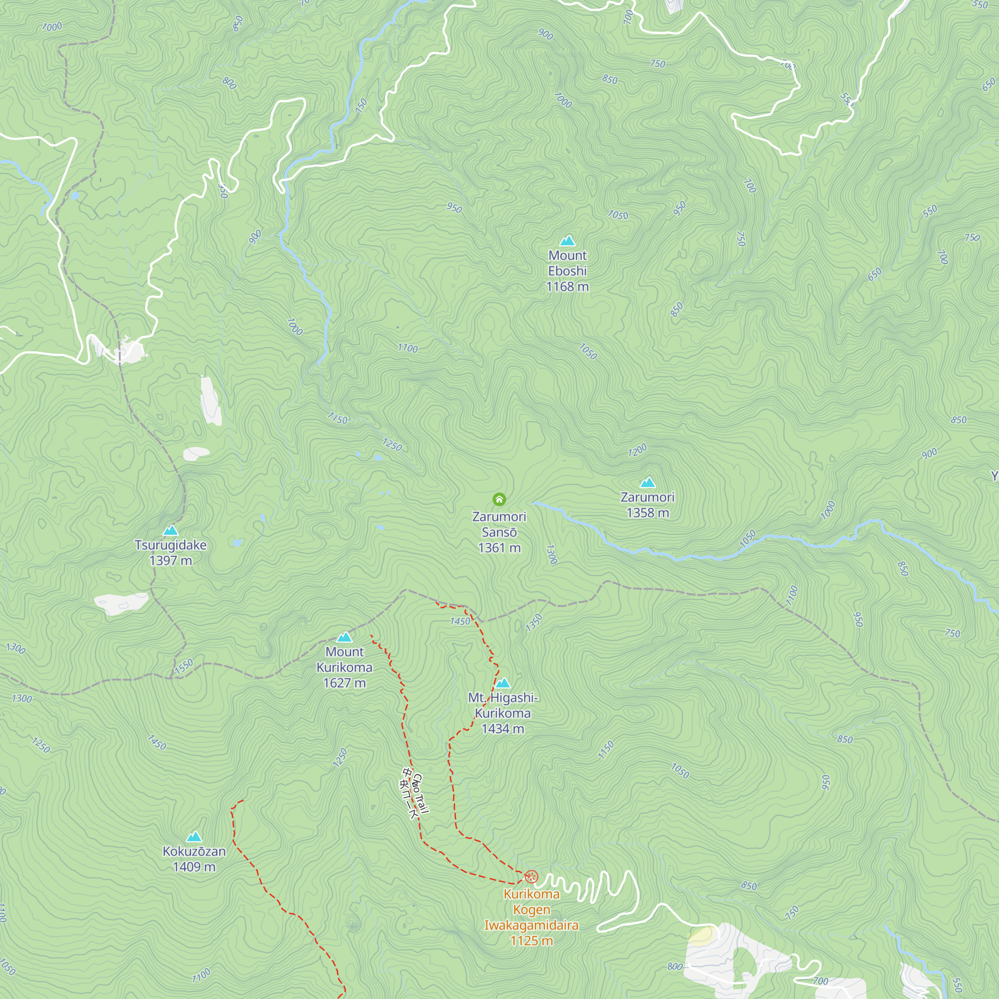 Zarumori Sansō map