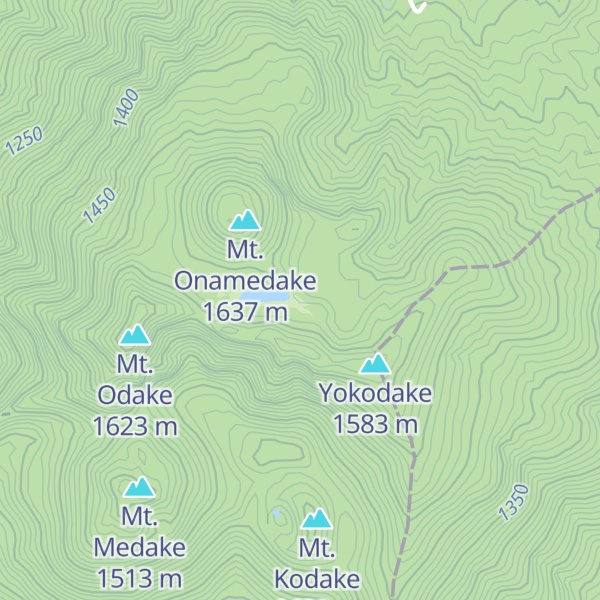 Map of Komagatake Hinangoya