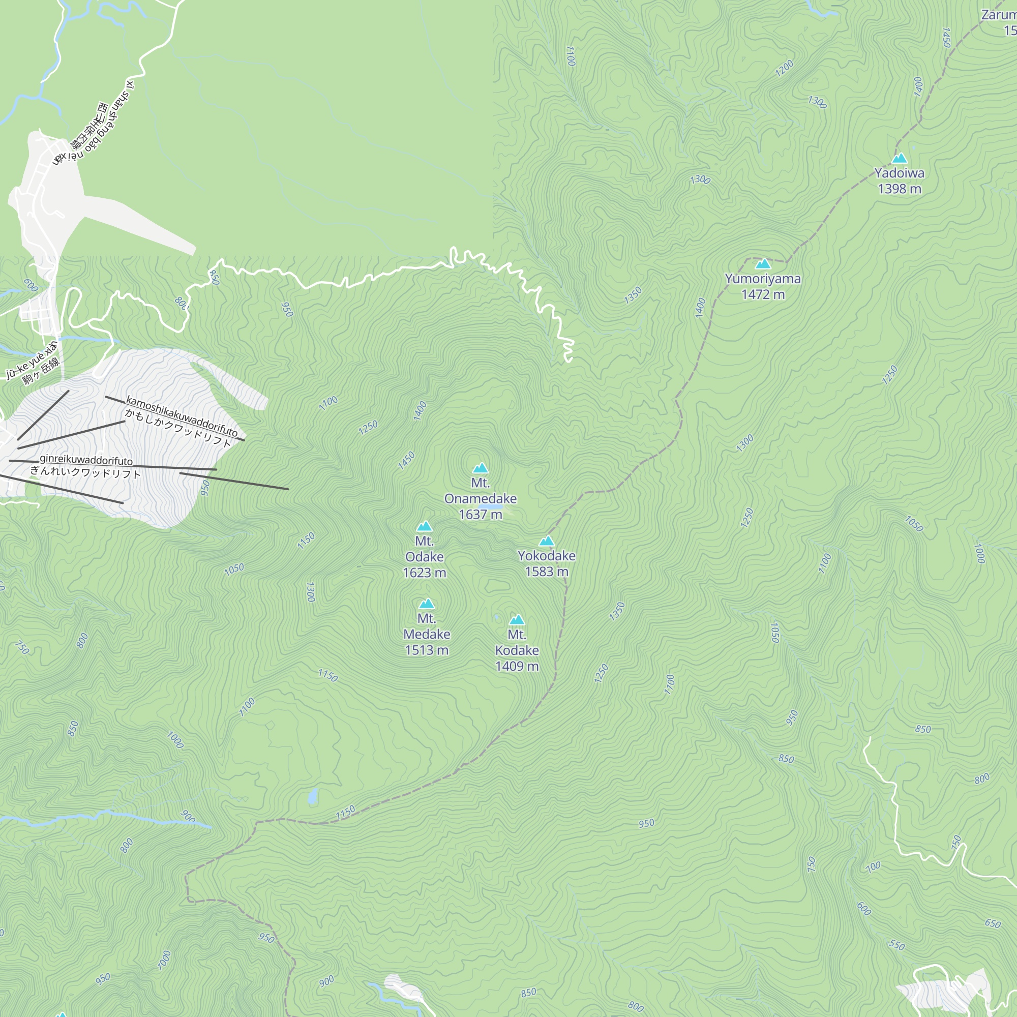 Komagatake Hinangoya map