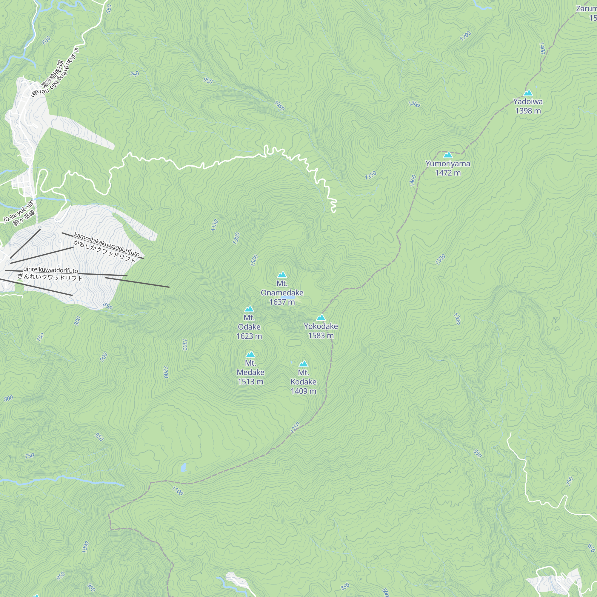 Komagatake Hinangoya map