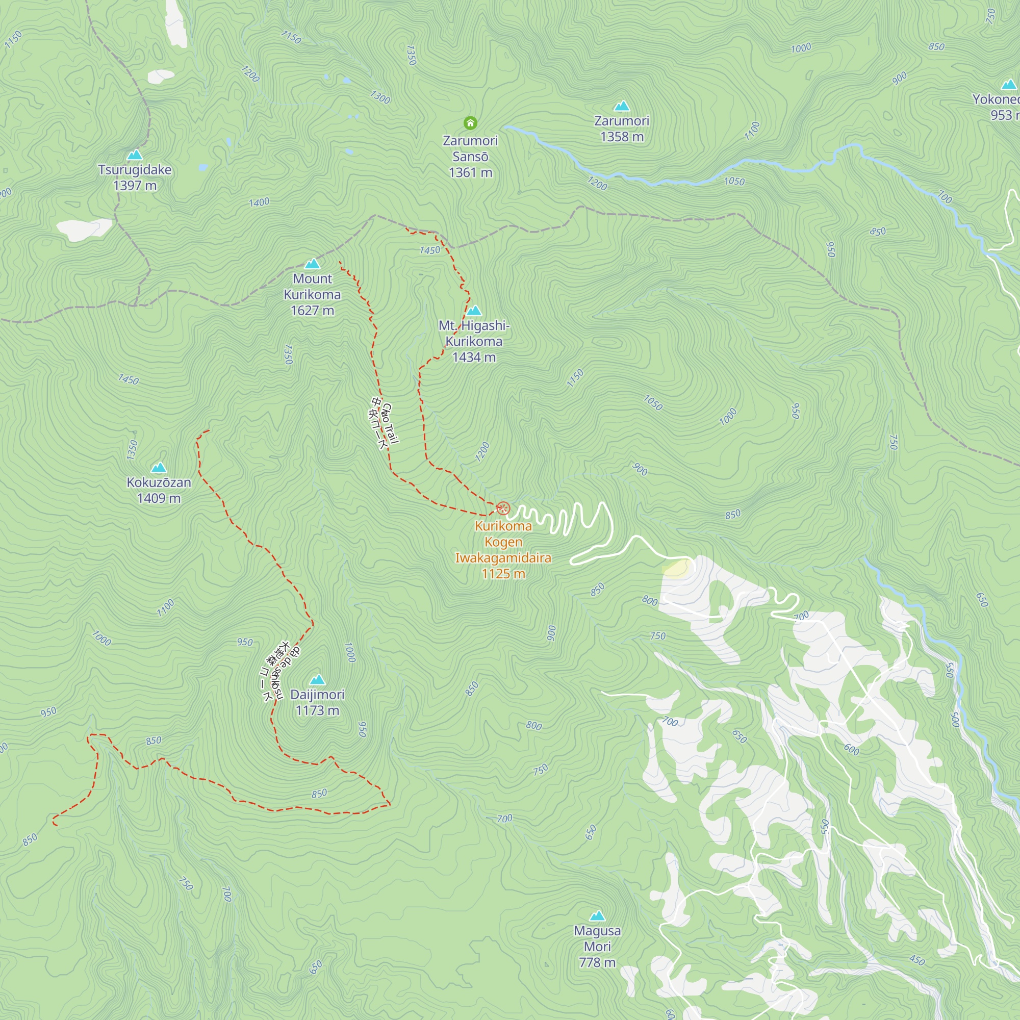 Iwa Kagami Hira Hinan Koya map