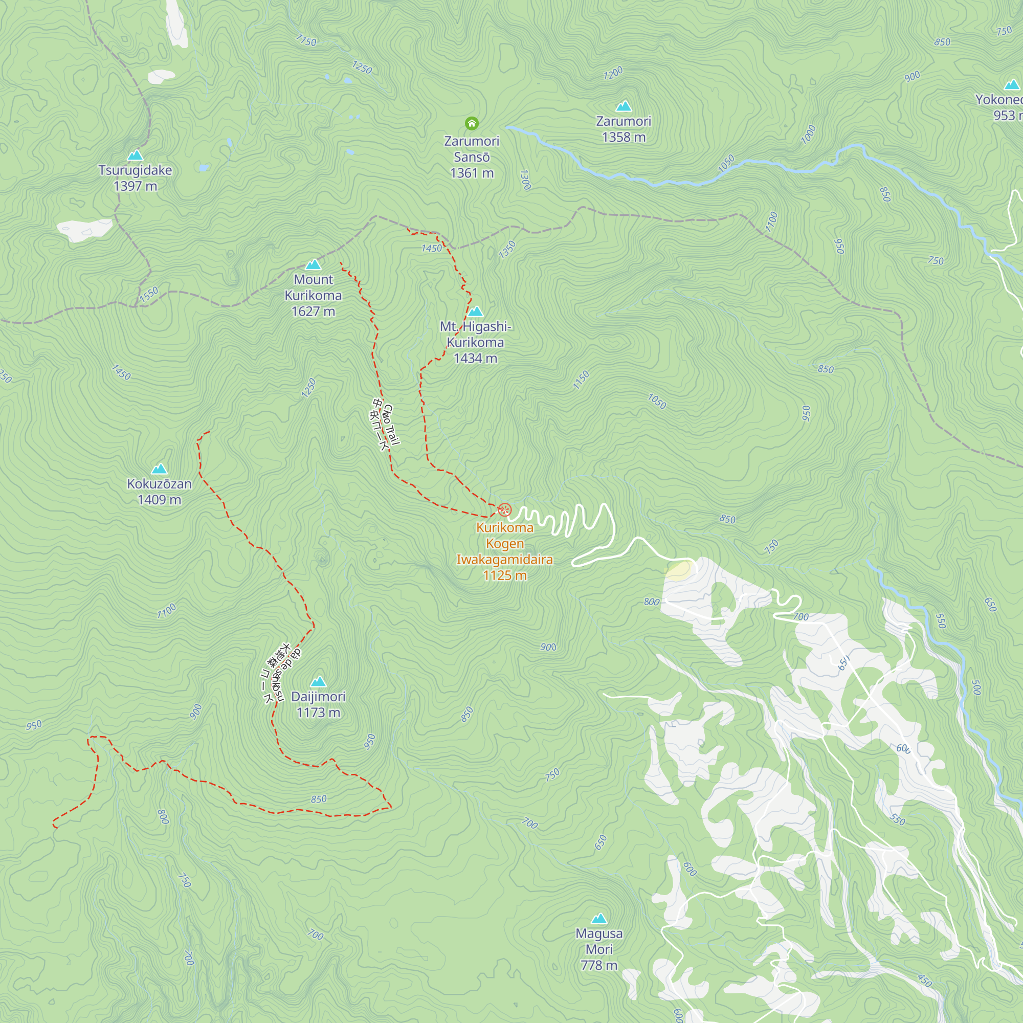 Iwa Kagami Hira Hinan Koya map