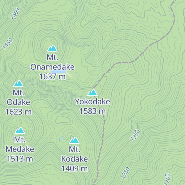 Map of Yokodake