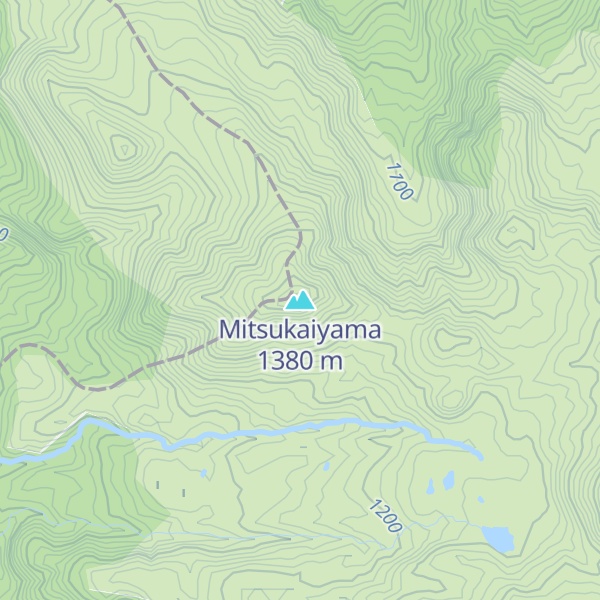Map of Mitsukaiyama