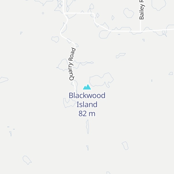 Map of Blackwood Island