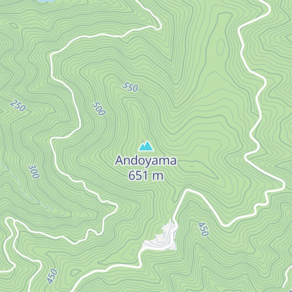 Map of Andoyama