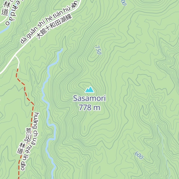 Map of Sasamori