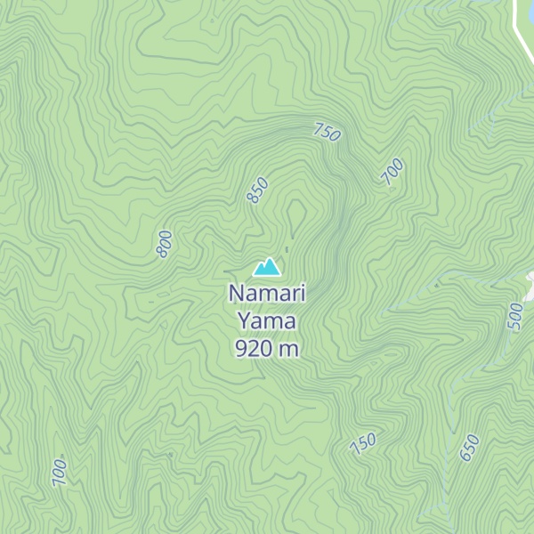 Map of Namari Yama