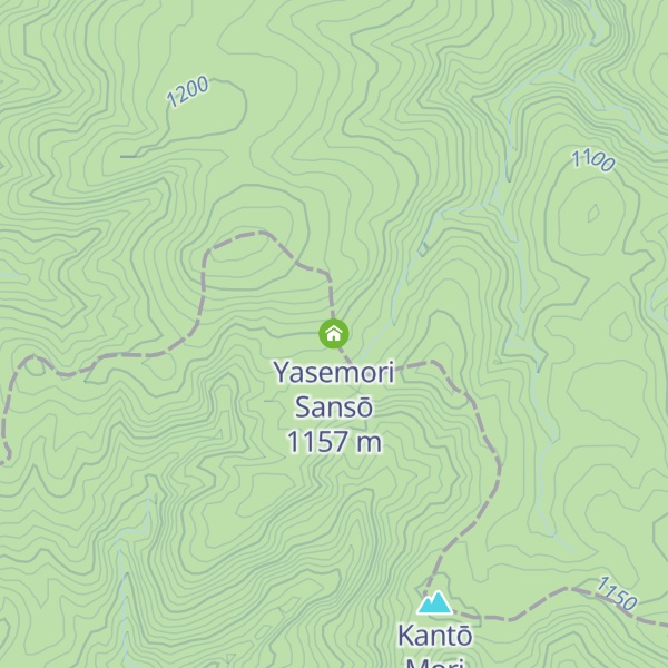 Map of Yasemori Sansō