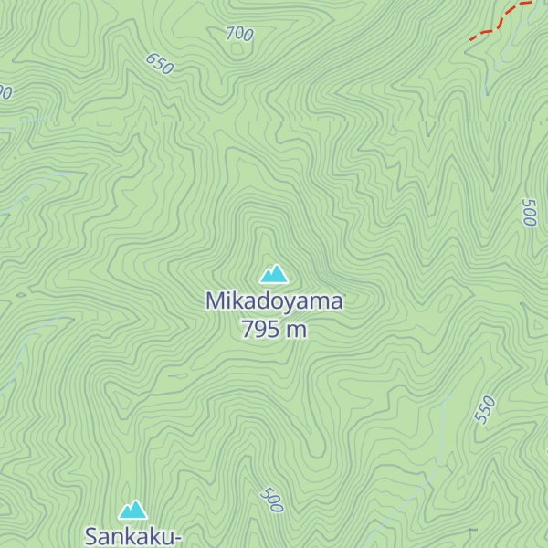 Map of Mikadoyama