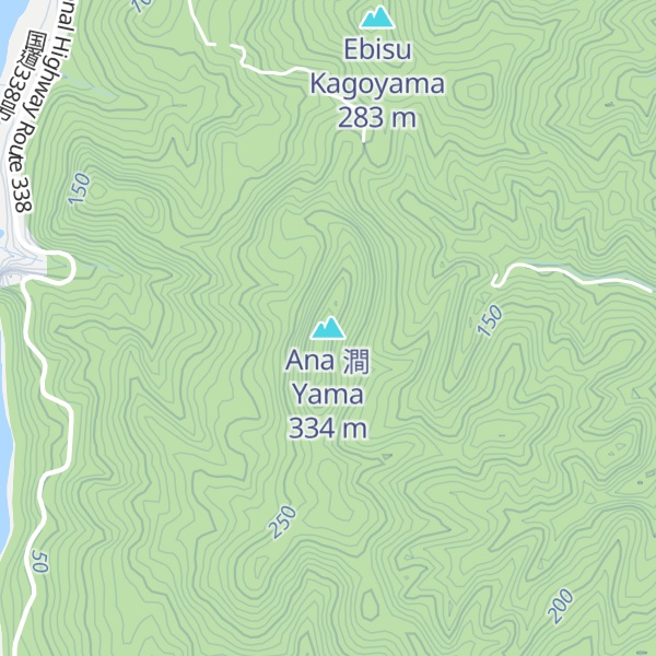 Map of Ana 澗 Yama