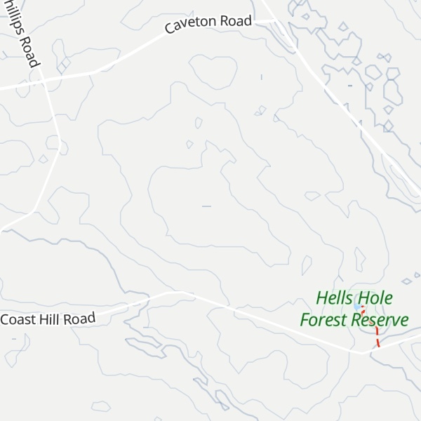 Map of Sea Coast Hill