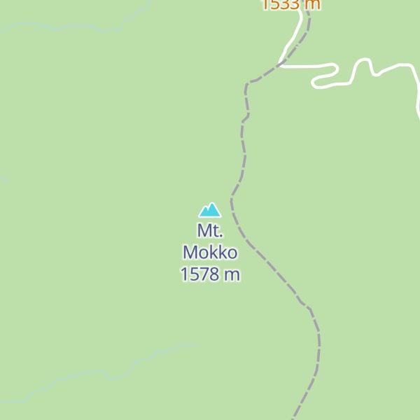 Map of Mt. Mokko