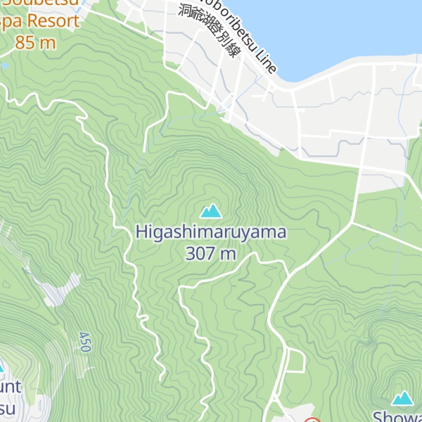 Map of Higashimaruyama