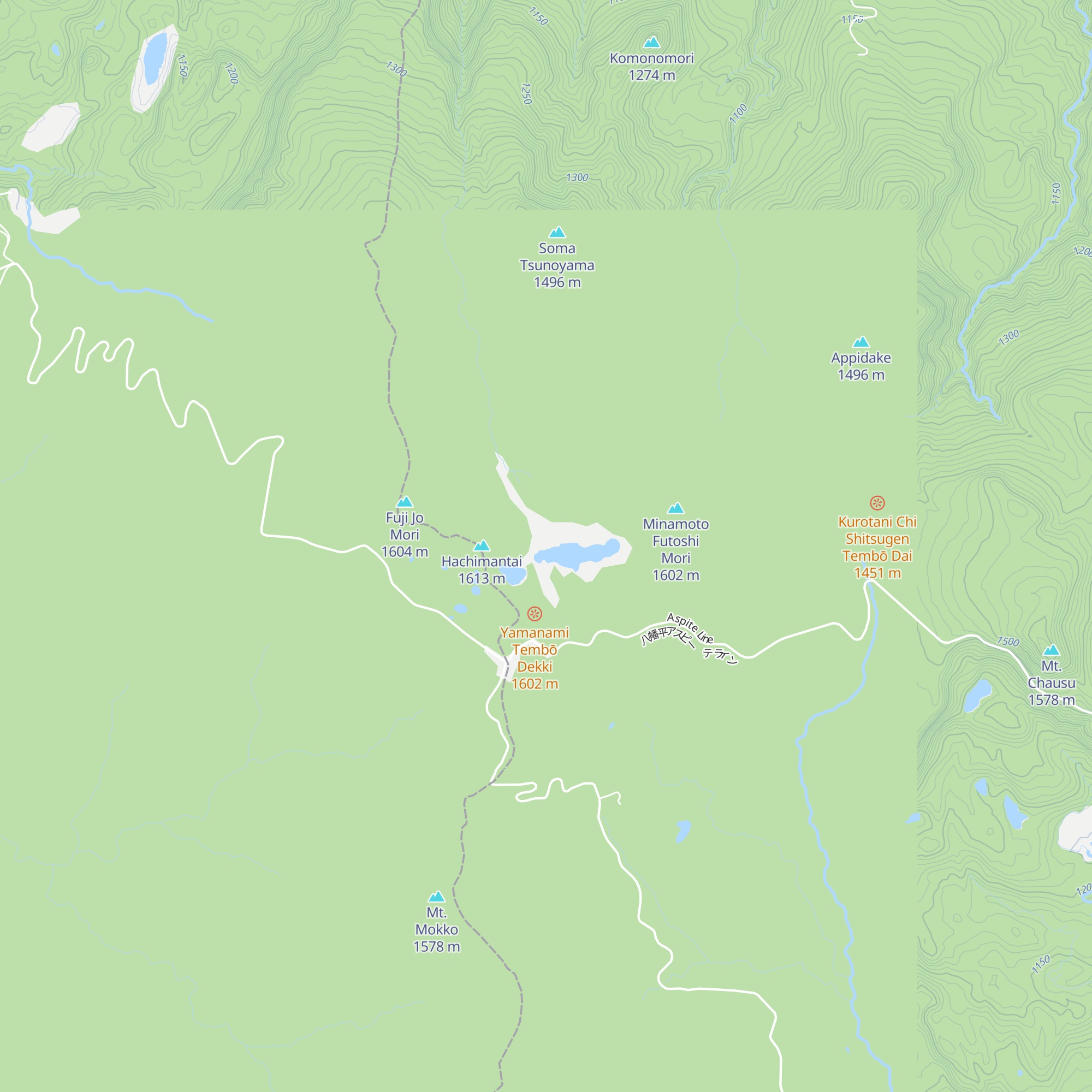 Ryōunsō map