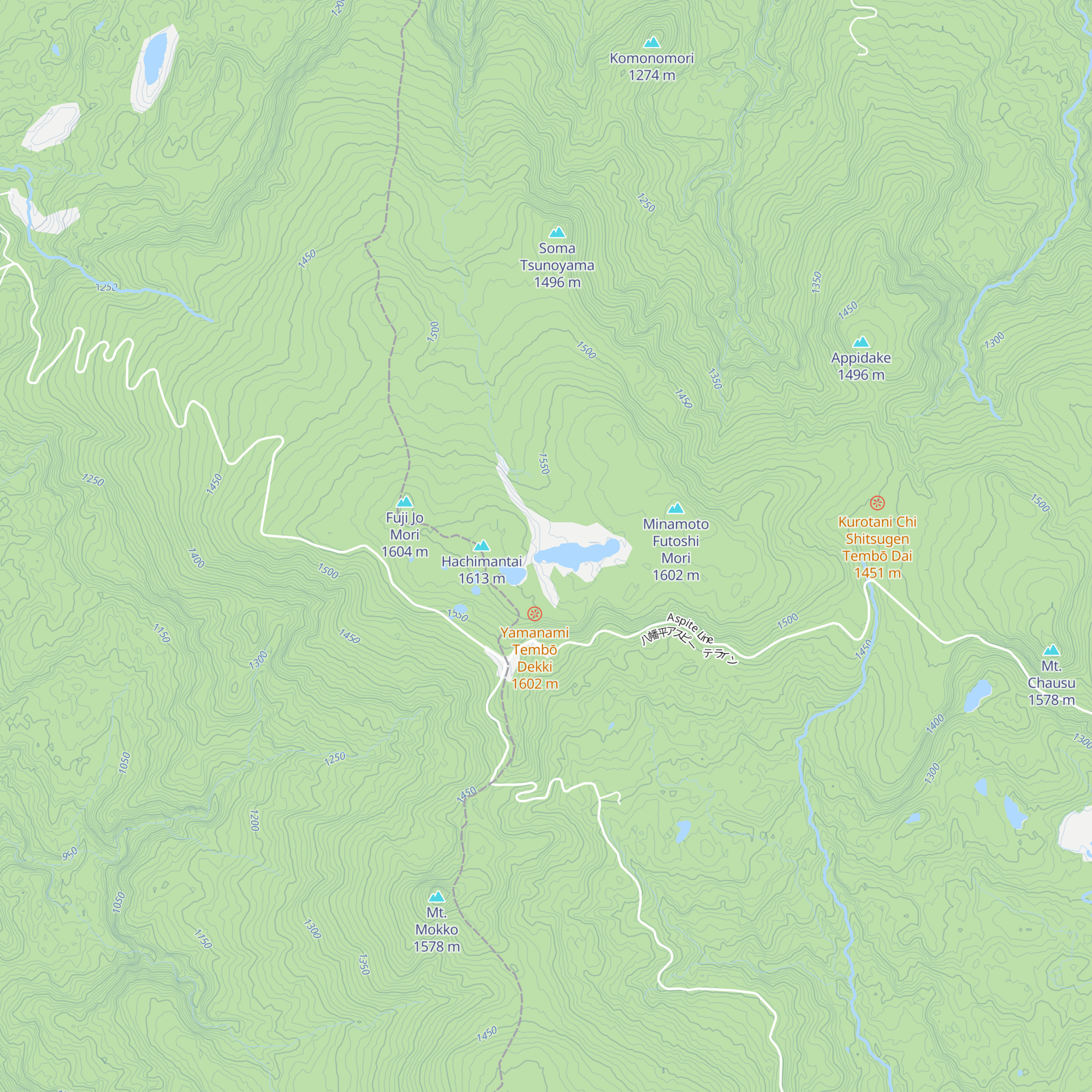 Ryōunsō map