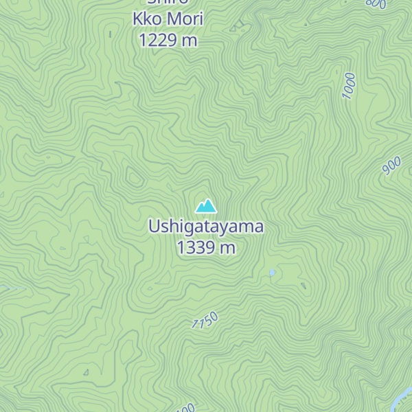 Map of Ushigatayama