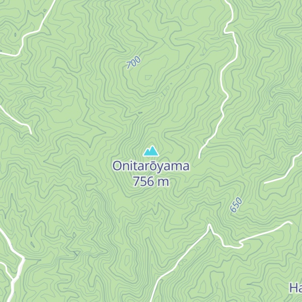 Map of Onitarōyama