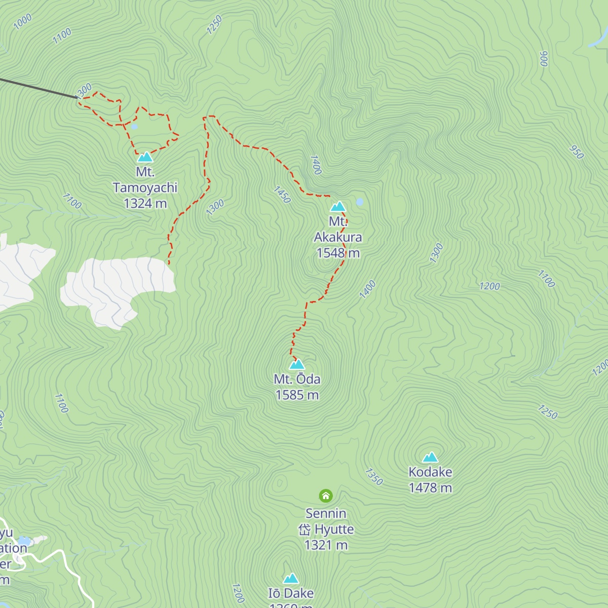 ōTake Ambu Hinan Koya map