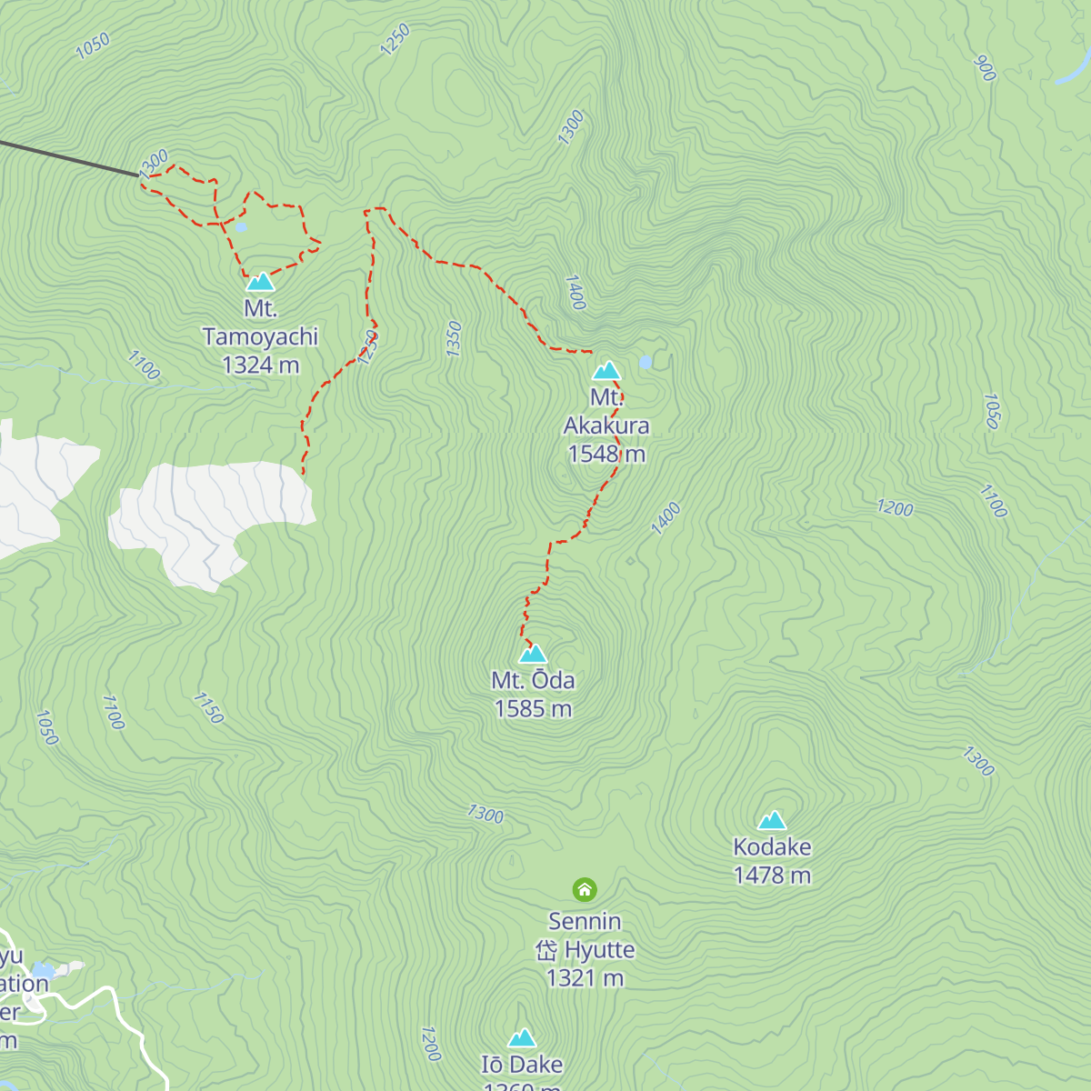 ōTake Ambu Hinan Koya map