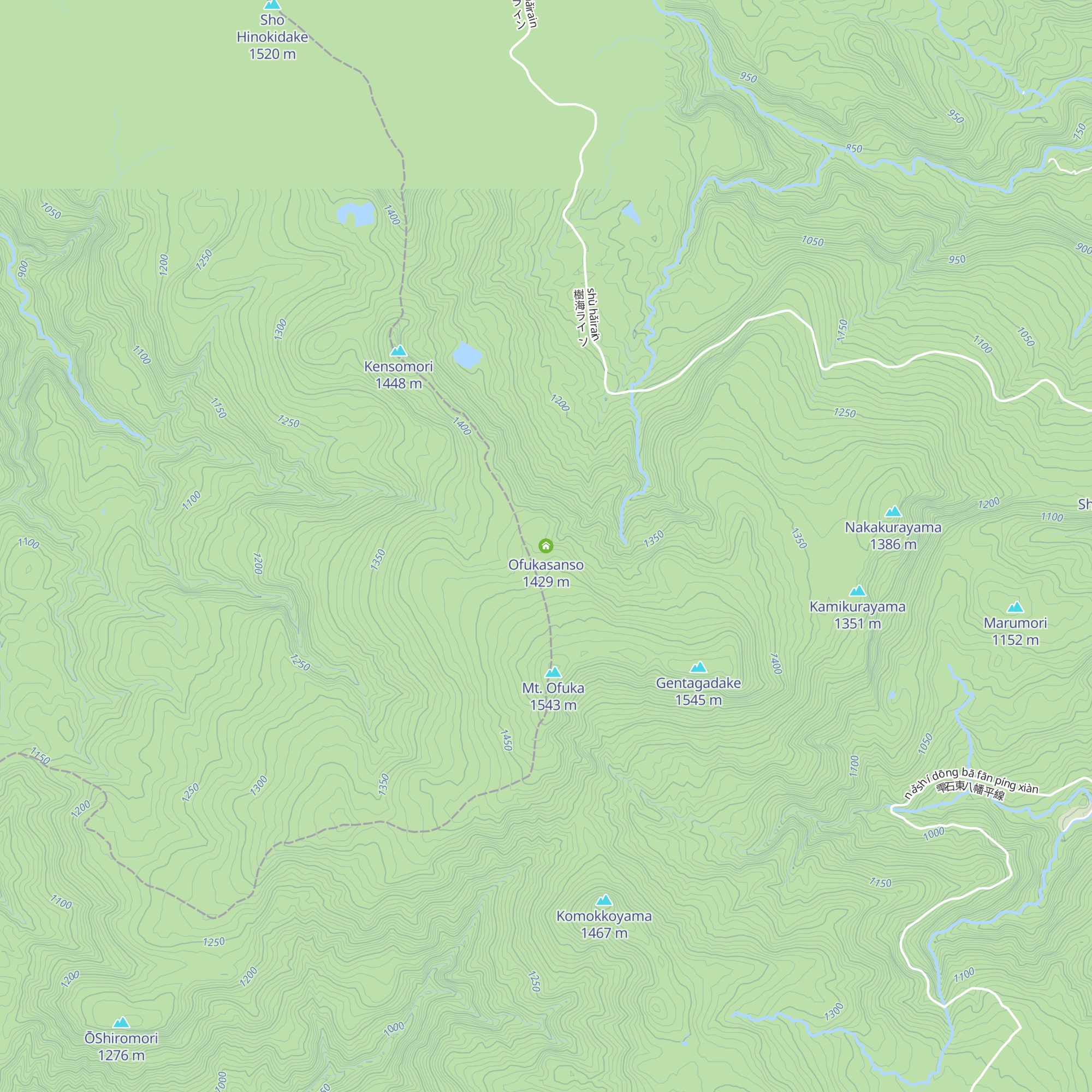 Ofukasanso map