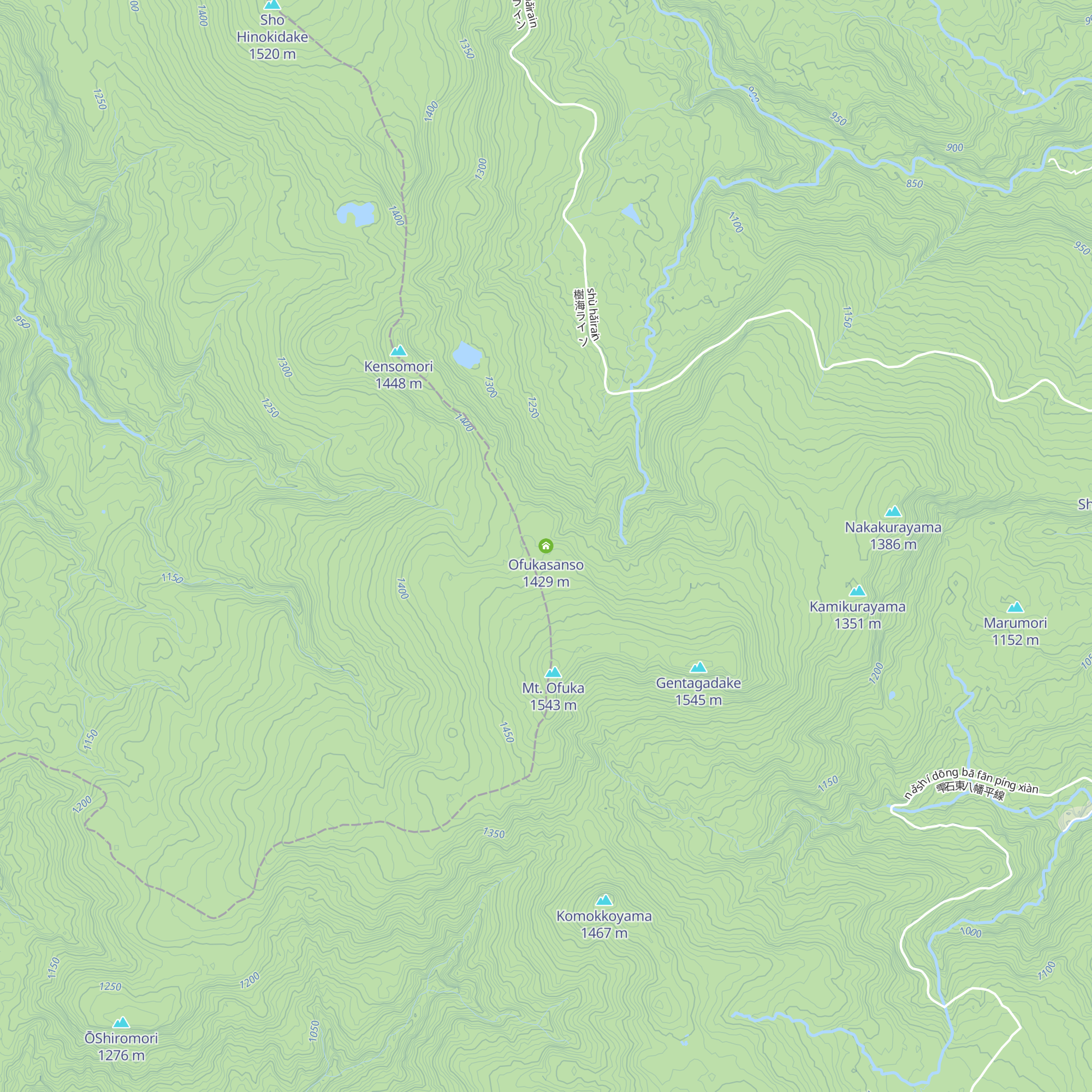 Ofukasanso map