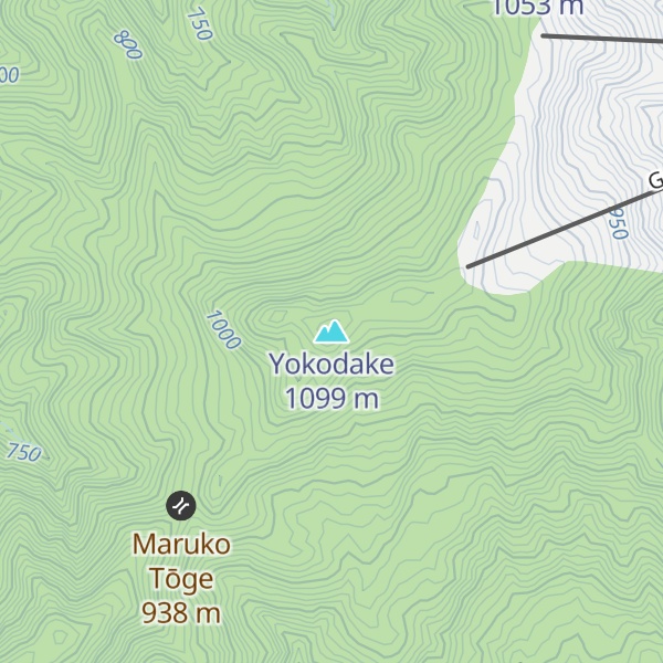 Map of Yokodake