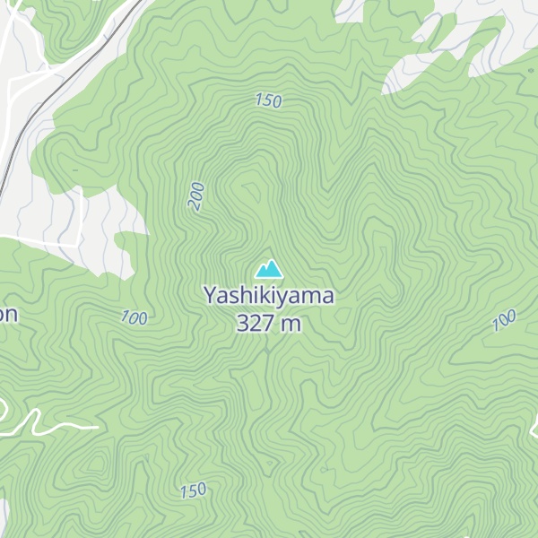 Map of Yashikiyama