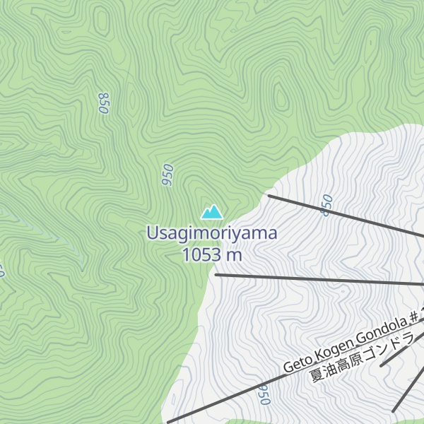 Map of Usagimoriyama